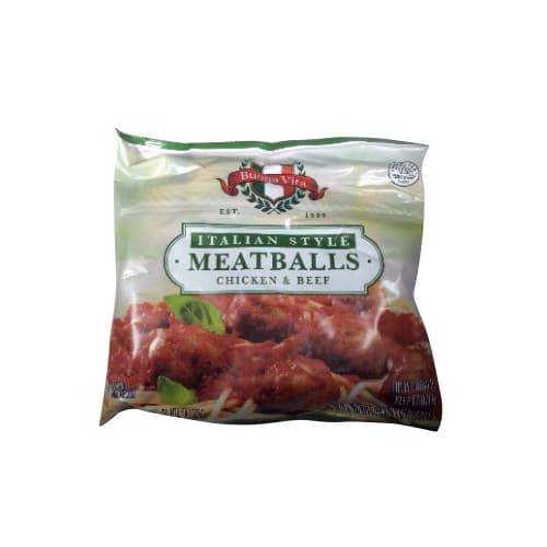 Buona Vita Italian Style Chicken & Beef Meatballs (30 oz)