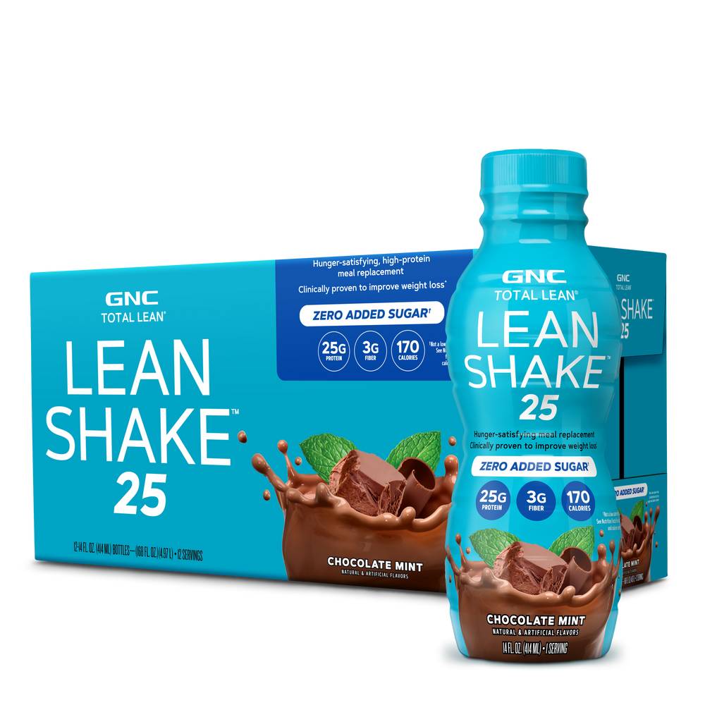 Lean Shake - Chocolate Mint - 14oz. (12 Bottles) (1 Unit(s))