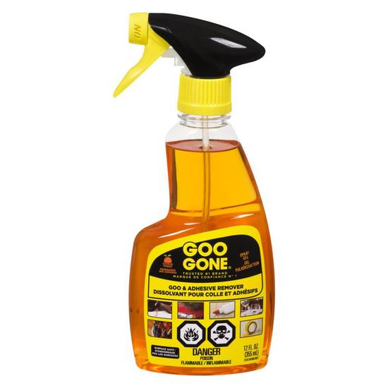 Goo Gone Goo & Adhesive Remover Spray Gel (355 ml)