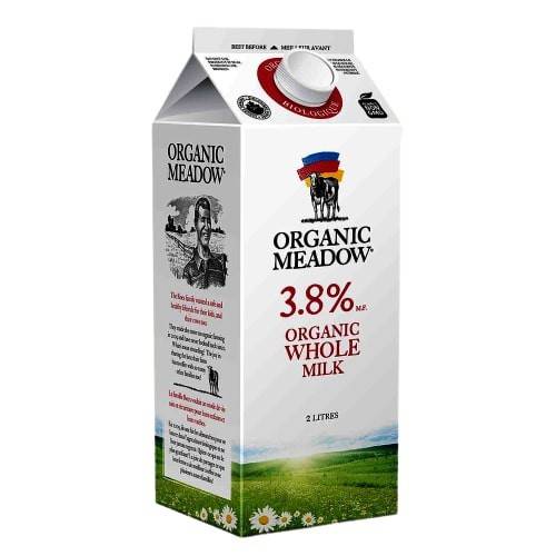 Organic Meadow Organic Whole Milk 3.8% (2 L)