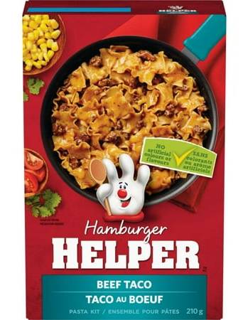 Hamburger Helper Beef Taco Pasta Kit (210 g)