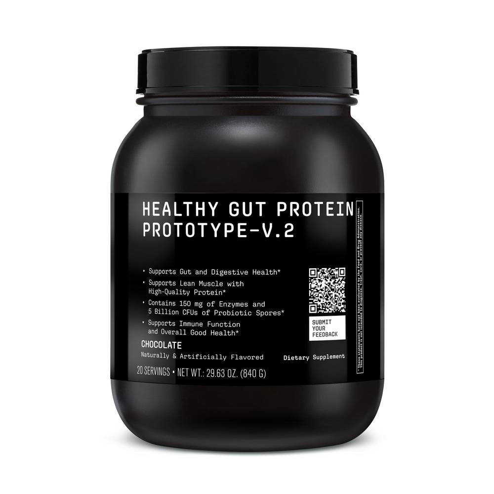 Healthy Gut Protein Prototype - V.1 - Chocolate (20 Servings) (1 Unit(s))