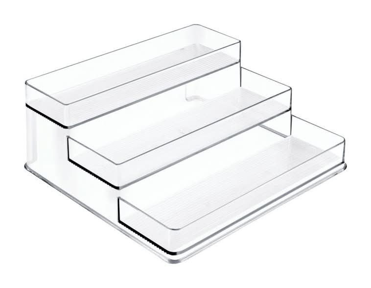 Idesign Linus 4 In. H X 9.25 In. W X 10.25 In. L Clear Spice Organizer