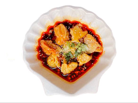 A4.Spicy Wontons in Chili Oil (红油抄手)