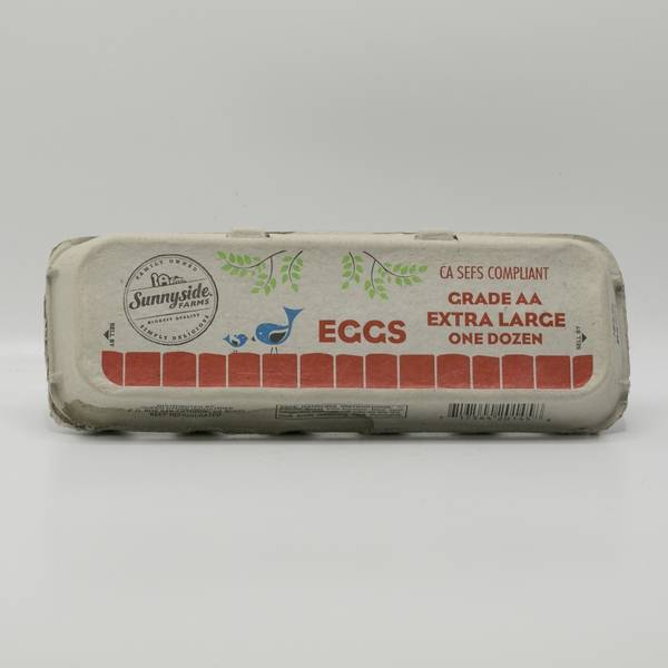 Sunnyside Farms Grade Aa Eggs (xl)(12 ct)