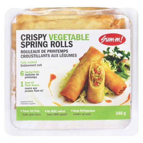 Sum-M! Crispy Vegetable Spring Rolls (340 g)