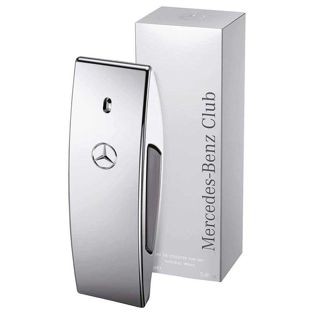 Mercedes-Benz Club Eau De Toilette Spray For Men, 3.4 Oz