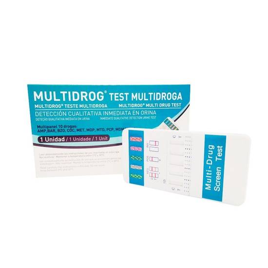 Test Acon multidroga. Análisis de drogas