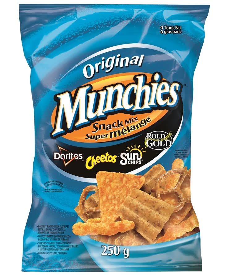 MUNCHIES ORIGINAL SNACK MIX 250G