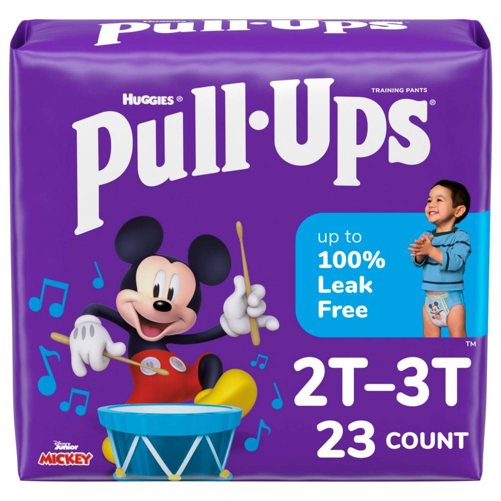 Pull-Ups Boys' Potty Training Pants Size 4, 2T-3T, 23 CT