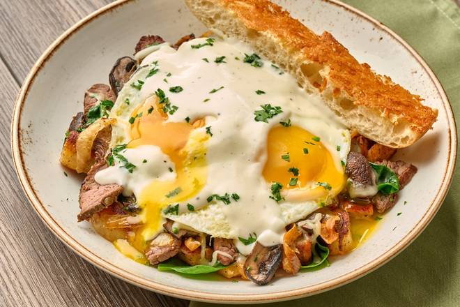 Steak & Egg Hash