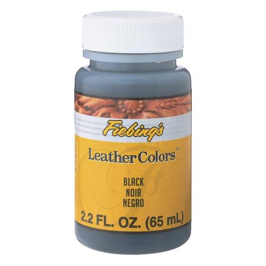 Fiebing’s Leather Colors Dye, Black (2.2 fl oz)