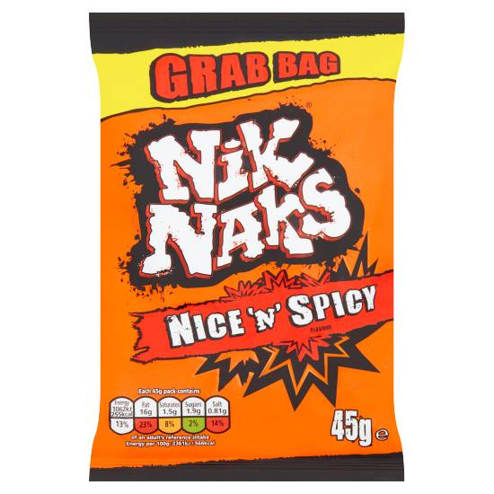 Nik Naks Nice 'N' Spicy Grab Bag 45g