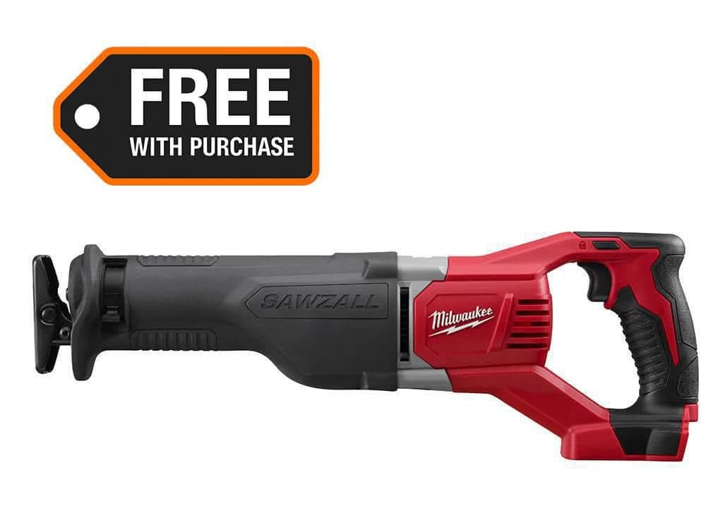 Milwaukee M18 18V Lithium-Ion Cordless Sawzall Reciprocating Saw (Tool-Only)