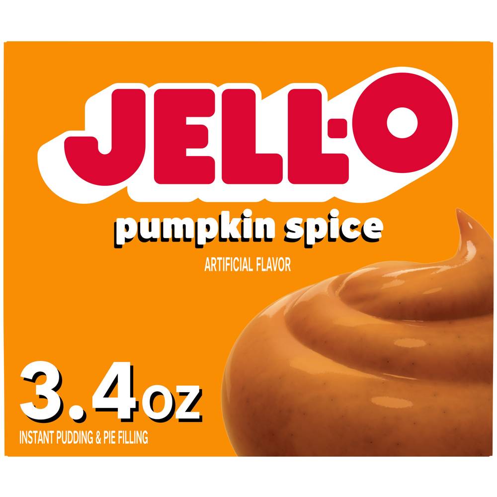 Jell-O Instant Pudding & Pie Filling Pumpkin Spice (3.4 oz)