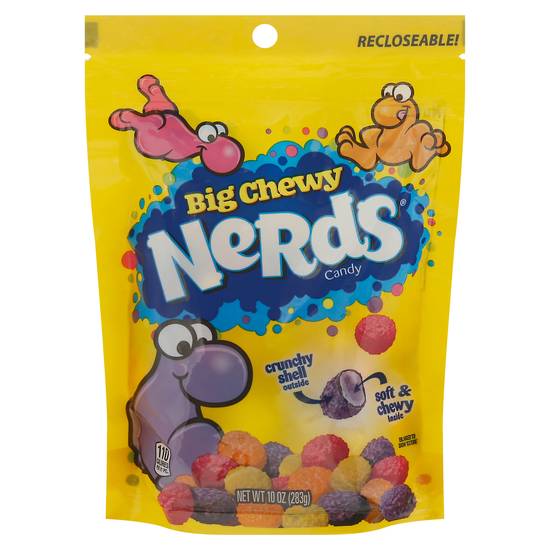 Nerds Big Chewy Crunchy Shell Soft and Chewy Candy