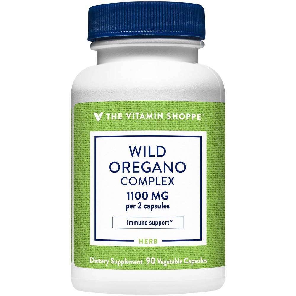 Wild Oregano Complex - Immune Support - 1,100 Mg (90 Capsules)
