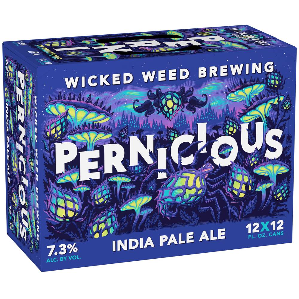 Wicked Weed Brewing Pernicious India Pale Ale (12 ct, 12 oz)