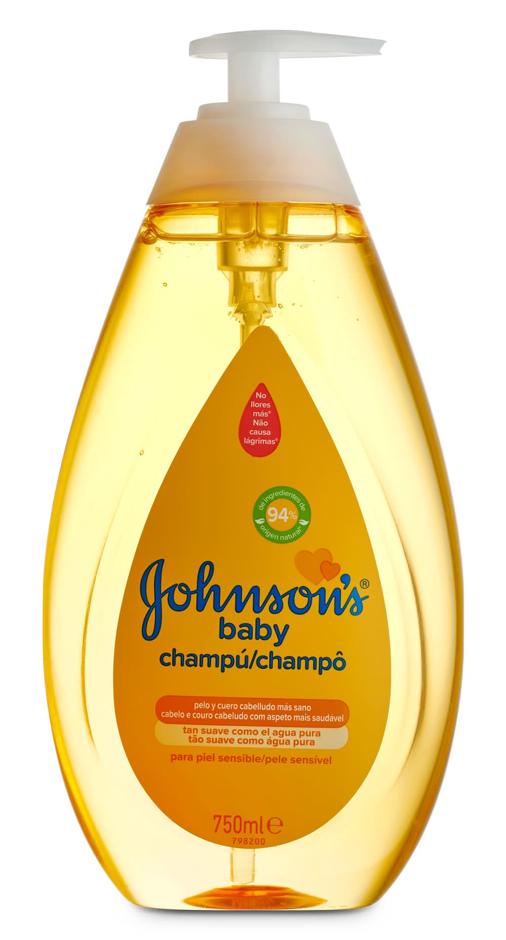 Champú Gold Johnson Bote 750 Ml