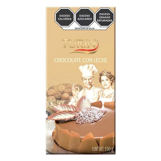 Turin chocolate con leche (150 g)