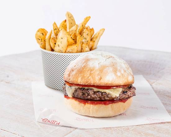 Dynamic Beef Cheeseburger