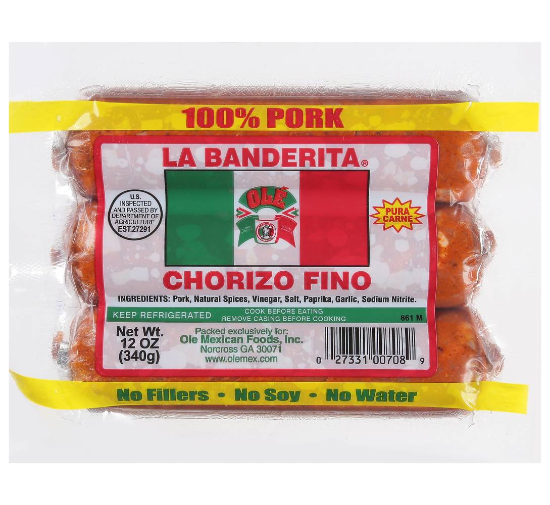 Ole Fine Chorizo (12 oz)