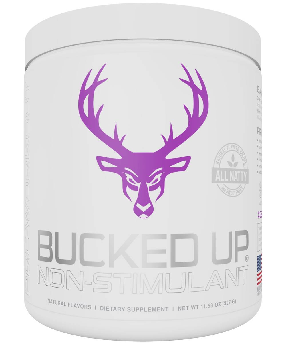 Bucked Up Non-Stimulant Preworkout, Grape Gainz (11.53 oz)