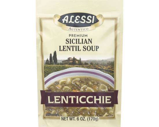 Alessi · Lenticchie Sicilian Lentil Soup (6 oz)