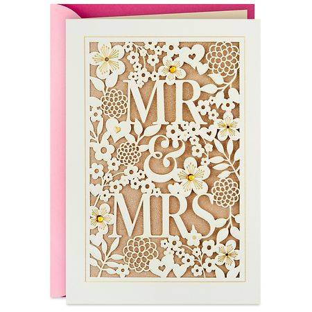 Hallmark Wedding Card