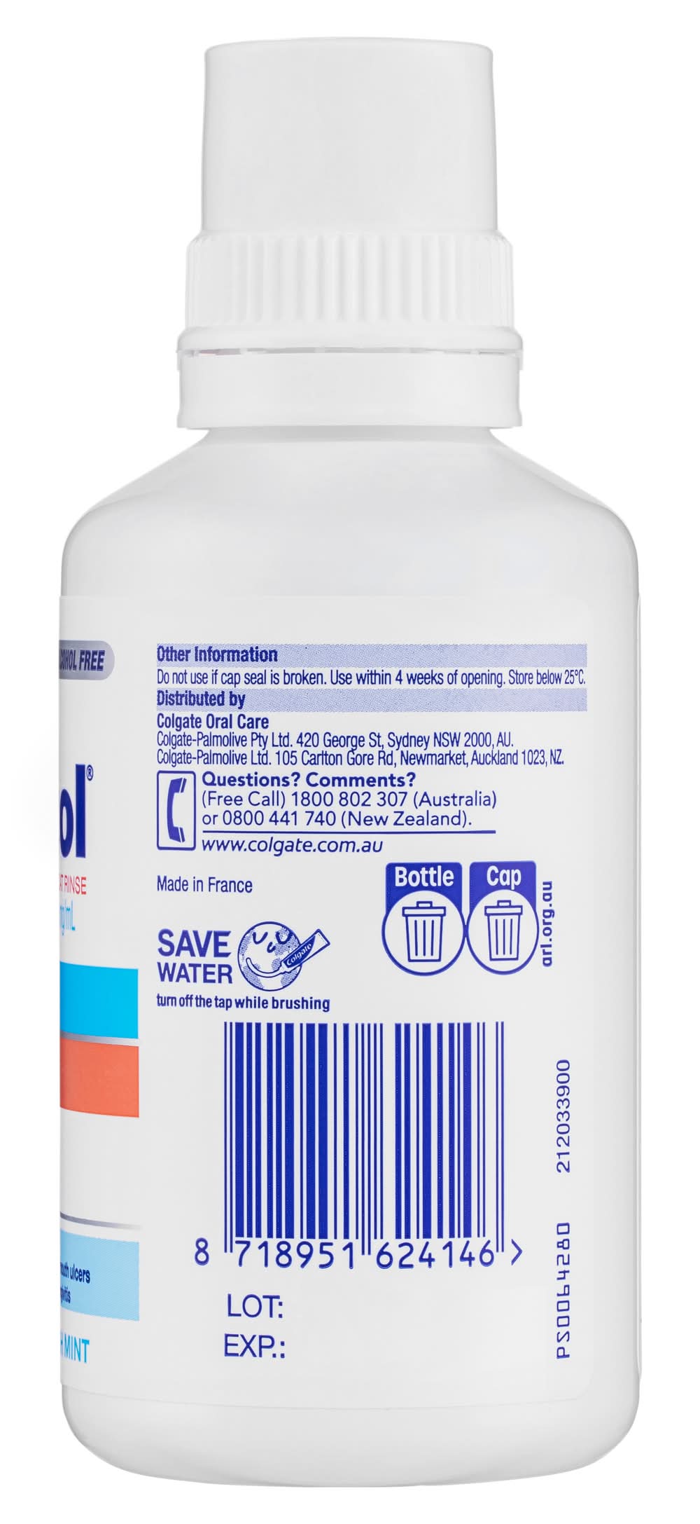Throat Rinse Colgate Savacol Antiseptic Mouth & Throat Rinse Mouthwash Delivery Near ...