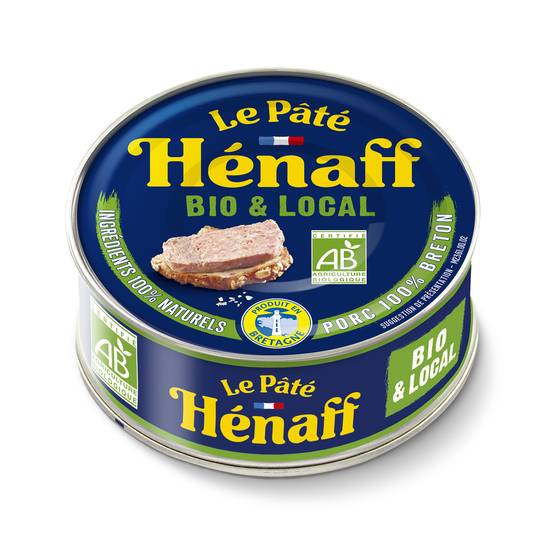 Hénaff - Henaff pâté pur porc biologique