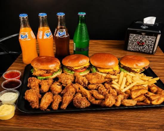 Boneless y Hamburguesas