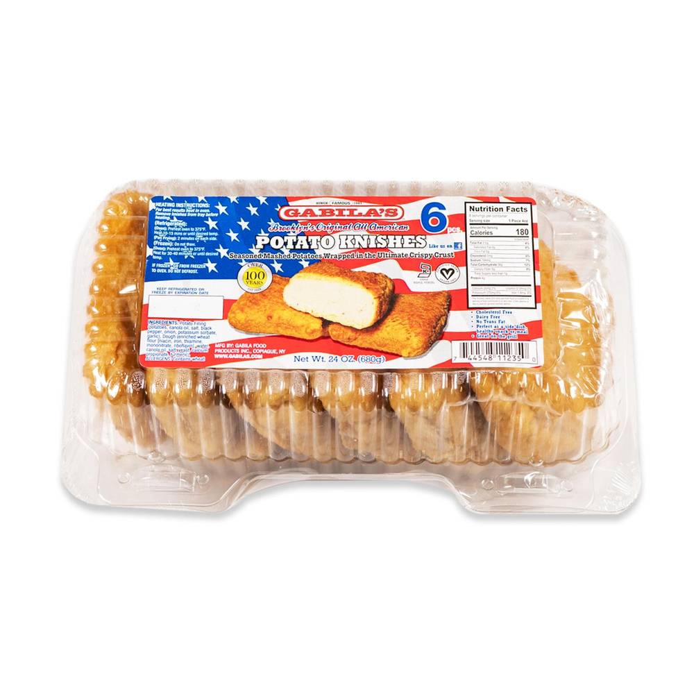 Gabila's Brooklyns Original Potato Knishes (24 oz, 6 ct)