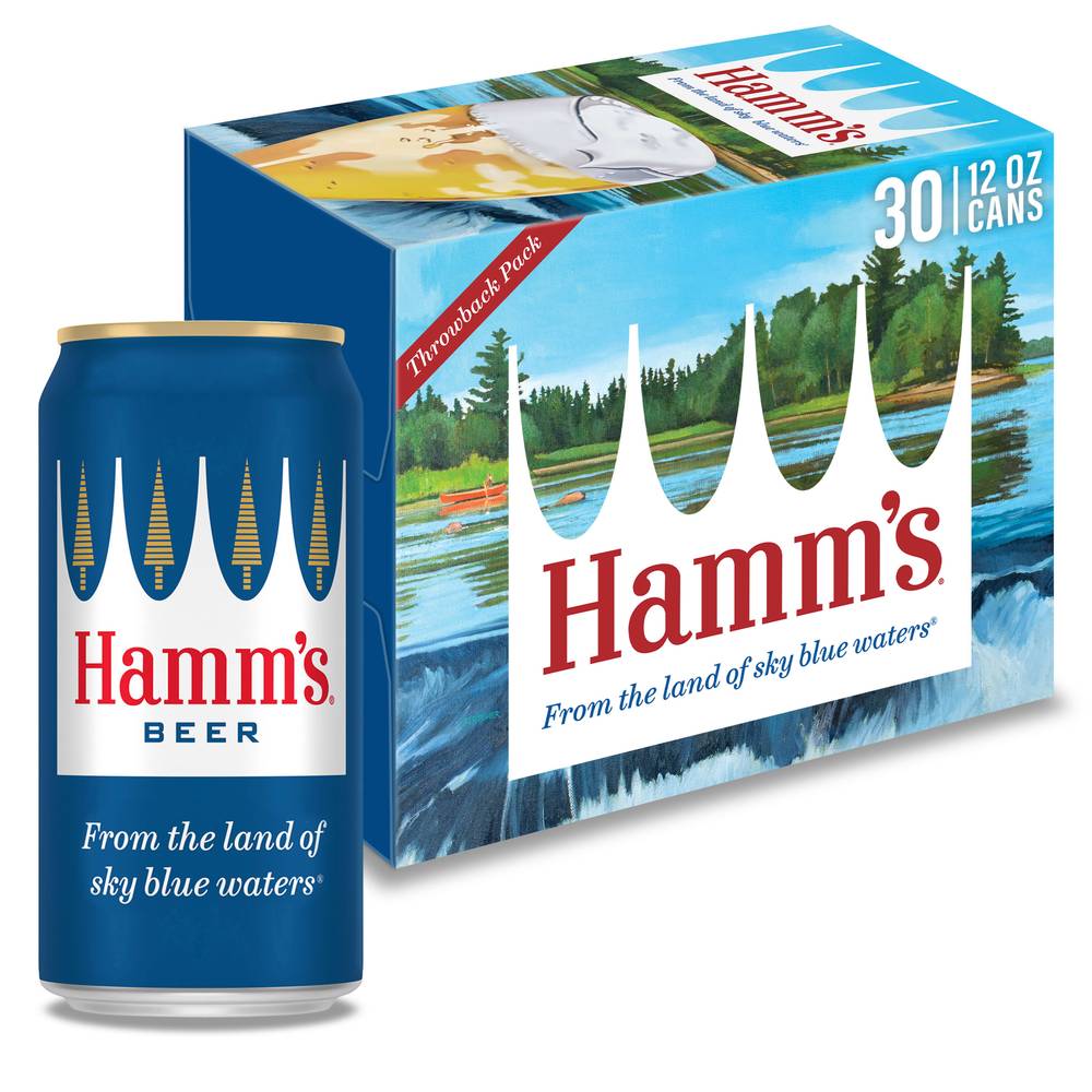 Hamm's Classic Beer (30 ct, 12 oz)