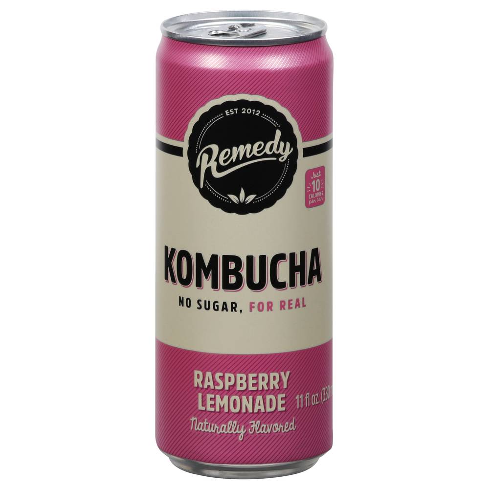 Remedy Raspberry Lemonade Kombucha