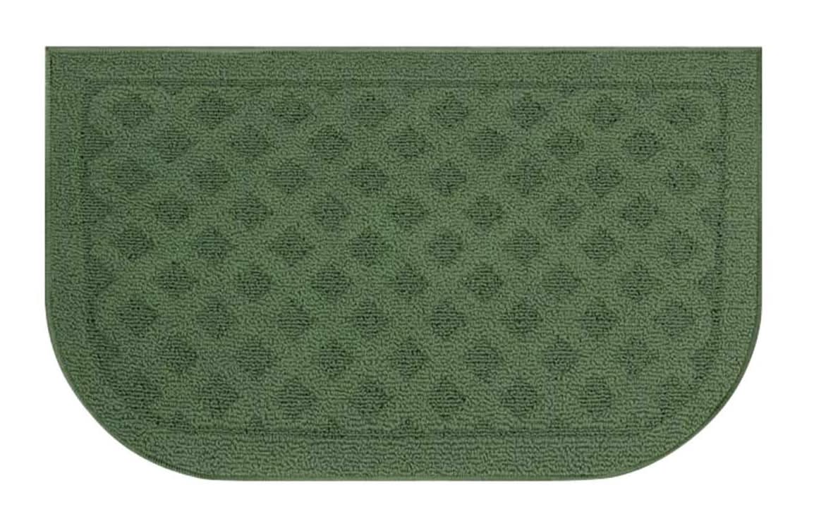 Solid D-Shaped Kitchen Mat 1 Ct - Assorted
