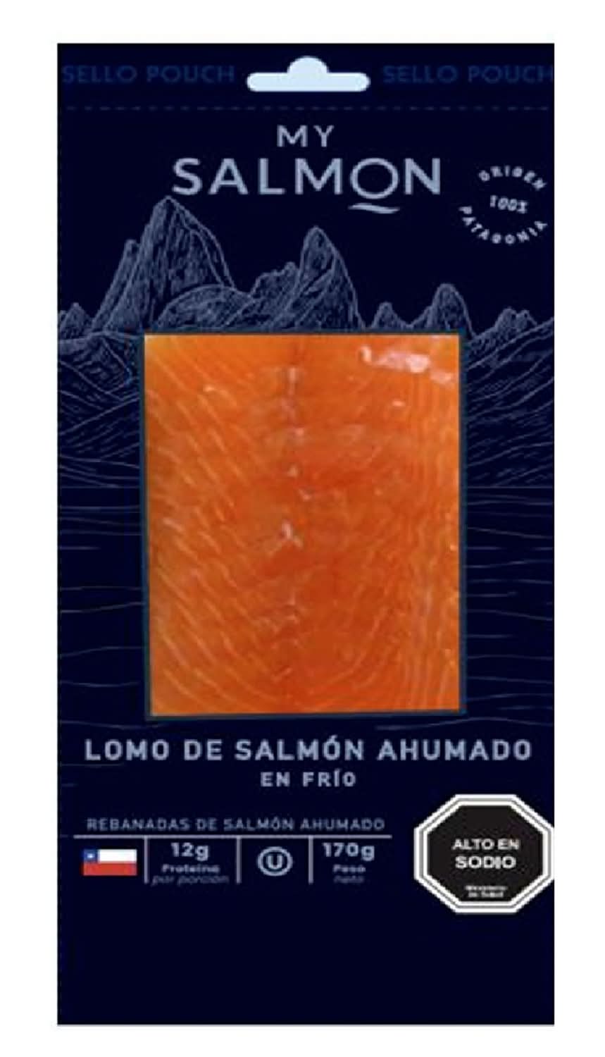Salmón Ahumado MySalmon Loin en Frío 170 g