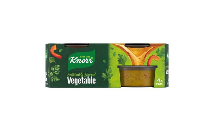 Knorr Vegetable Stock Pot 4 x 28 g (386825)