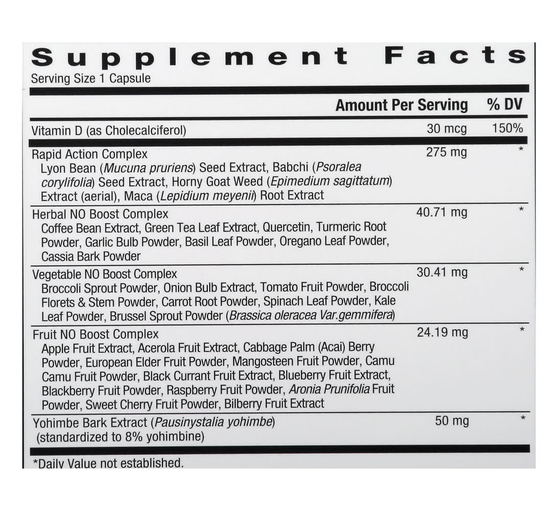 Ageless Male Tonight Xl Fast Acting Booster Dietary Supplement
