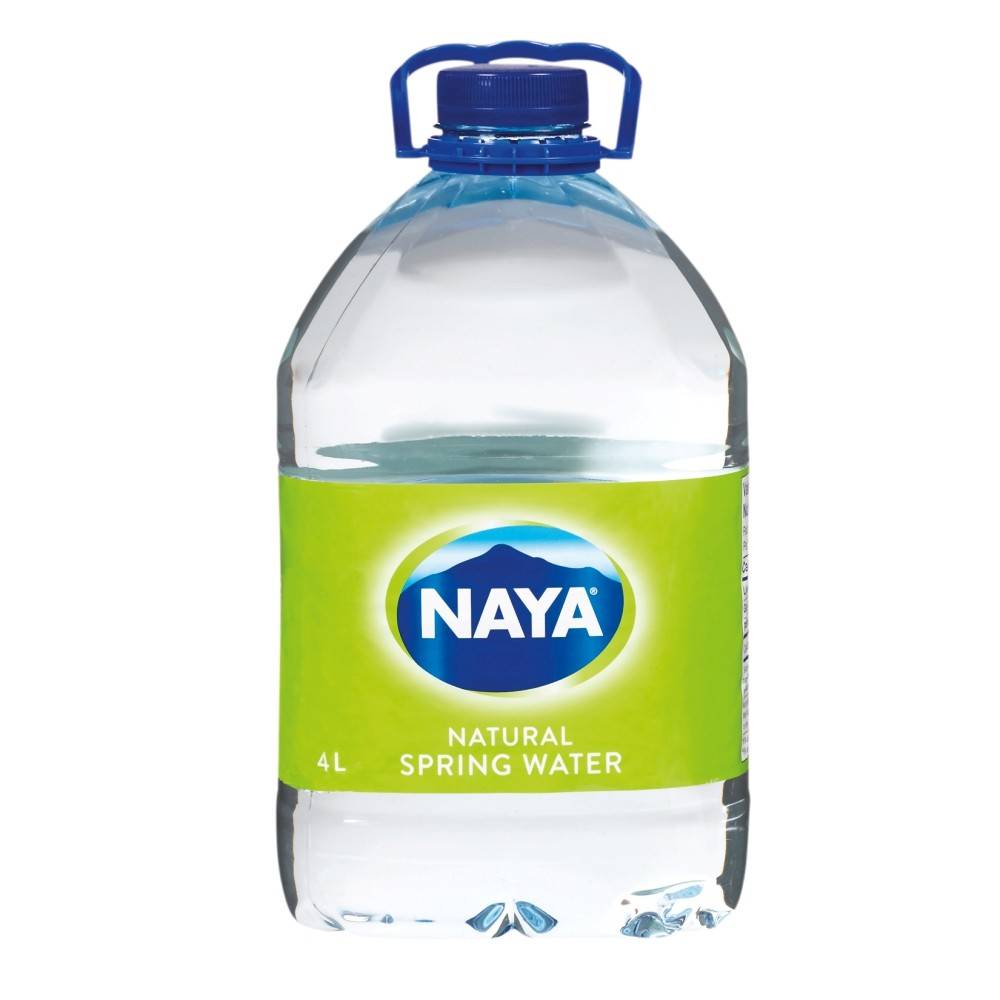 Naya waters inc eau source (4 l) - natural spring water (4 l)