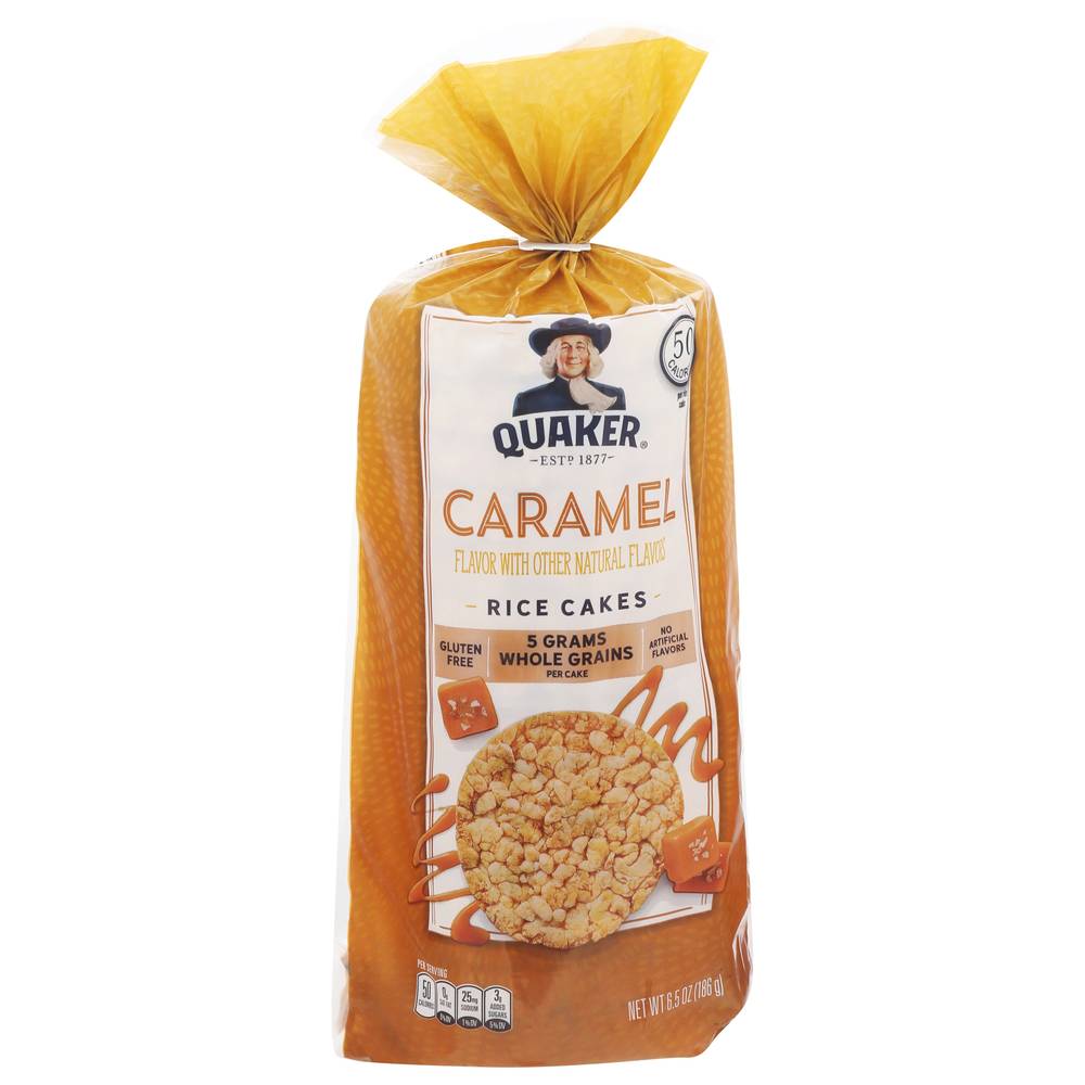 Quaker Corn Rice Cakes, Caramel (6.5 oz)