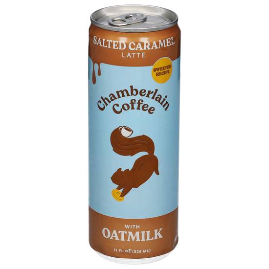Chamberlain Coffee Salted Caramel Latte Coffee With Oatmilk (11 fl oz)