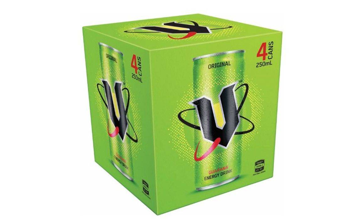 V Energy 250ml 4 Pack