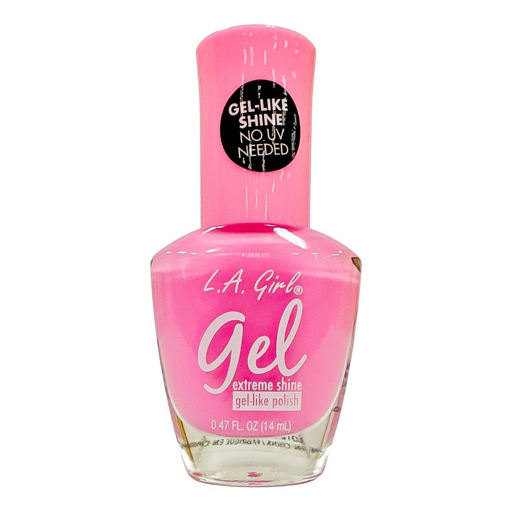 L.A. Girl Gel Shine Nail Polish - Pinky Swear - 0.47 fl oz