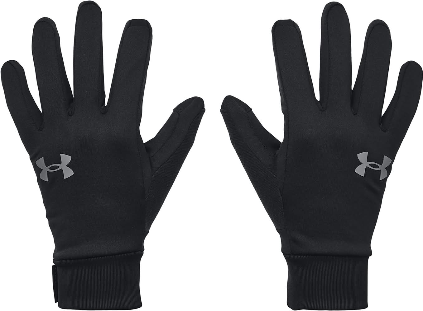 Under Armour Storm Liner Gloves (Black/Pitch Gray, XL)