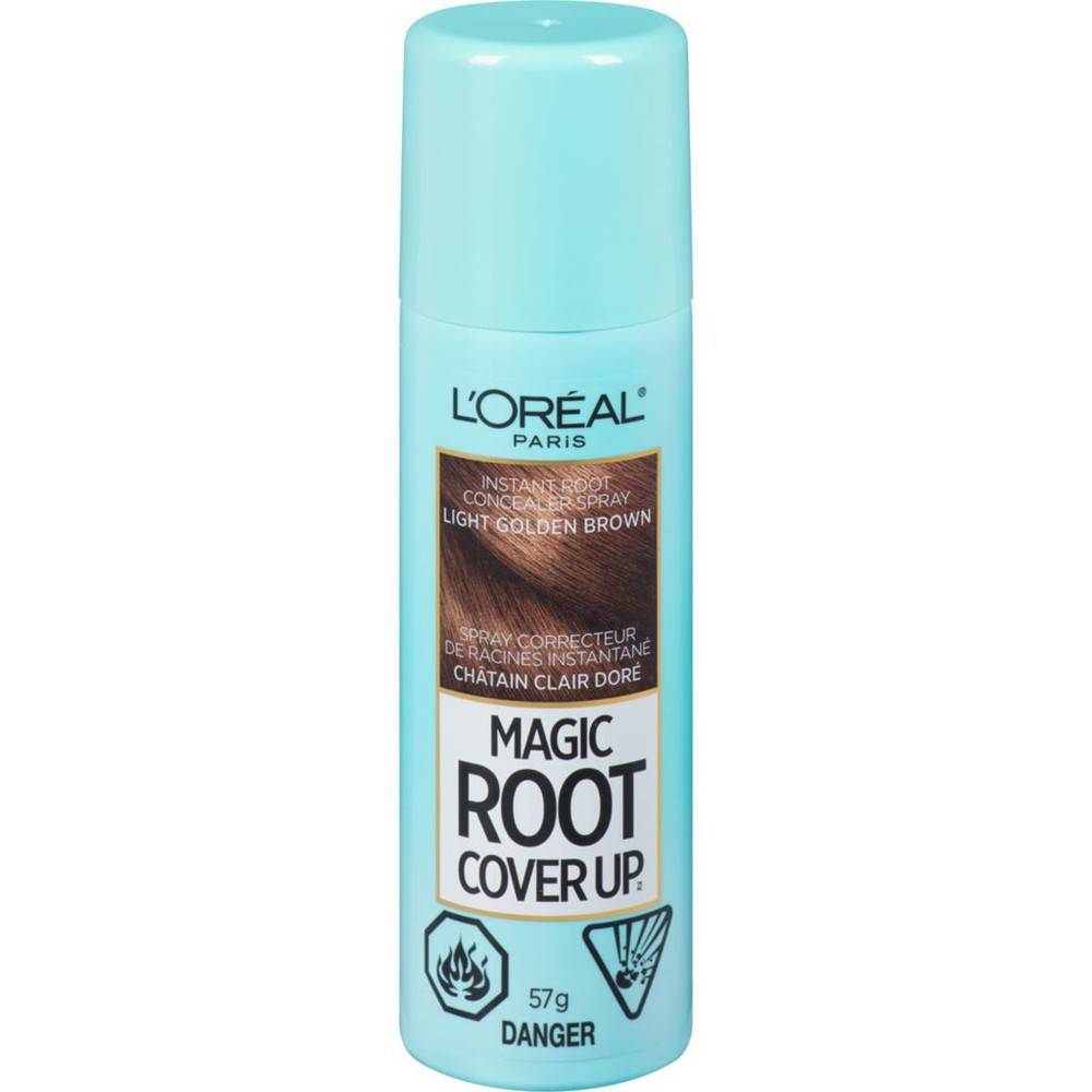 L'Oréal Root Cover Up Concealer Spray, Light Golden Brown (57 g)