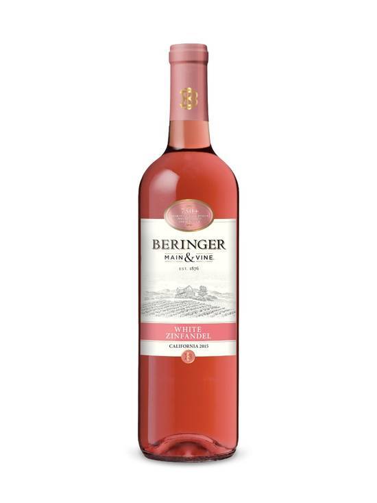 Beringer Main & Vine · White Zinfandel Wine (750 mL)