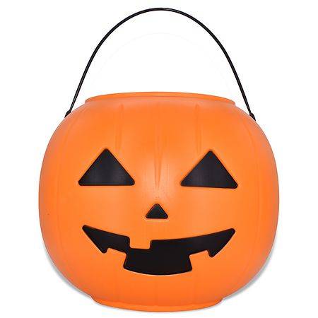 Festive Voice Happy Halloween Pumpkin Pail - 1.0 ea