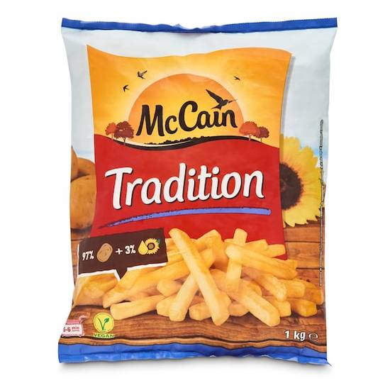 Patatas fritas tradition McCain bolsa 1 kg