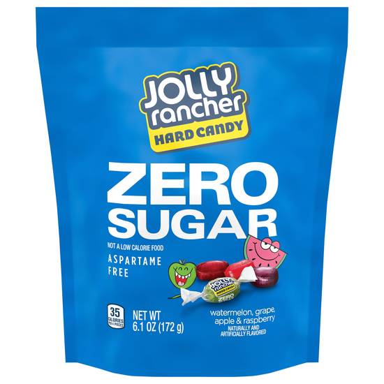 Jolly Rancher Zero Sugar Assorted Flavors Fruit Hard Candies (6.1 oz)
